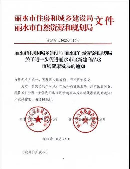浙江绍兴 衢州 台州 丽水接连出台楼市新政 为何